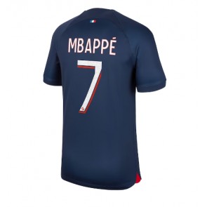 Paris Saint-Germain Kylian Mbappe #7 Domaci Dres 2023-24 Kratak Rukavima